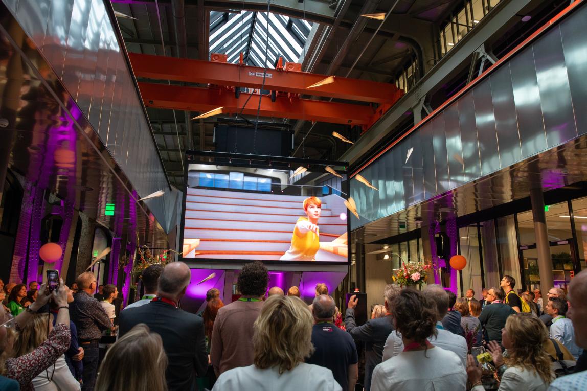 Digital human 'MAI' opens new MindLabs building