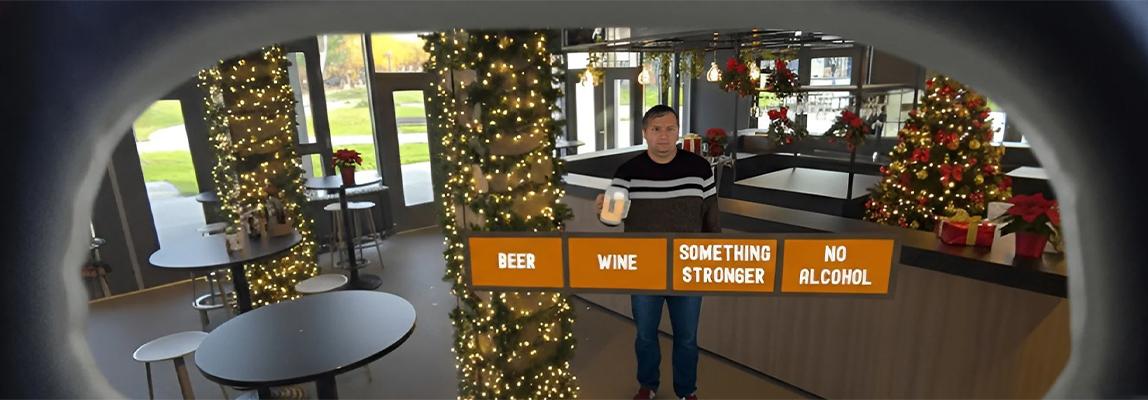BUas develops VR tool to resist alcohol temptation during festive season