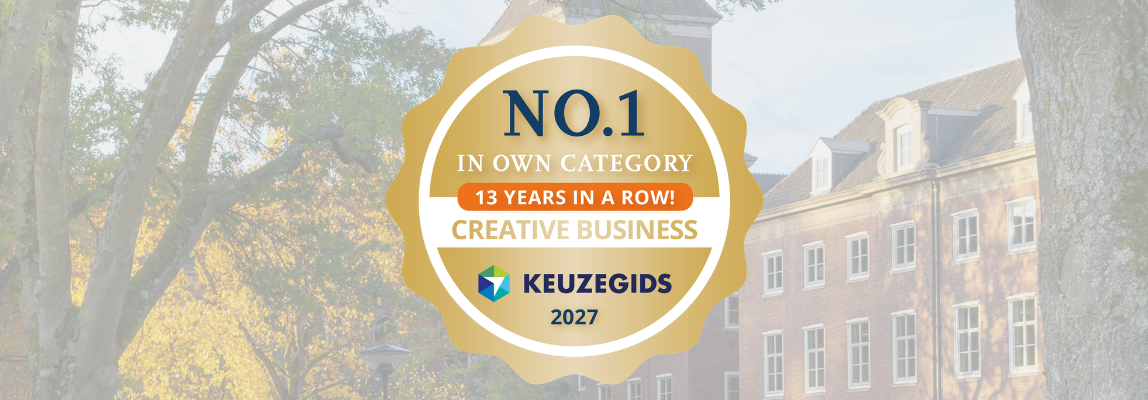 Creative Business ranks first in the HBO Keuzegids 2027 